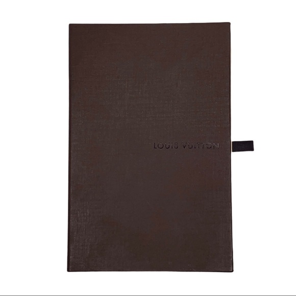 AUTHENTIC LOUIS VUITTON VINTAGE Gift box Luxury Designer Presentation Brown Tan - Picture 1 of 8